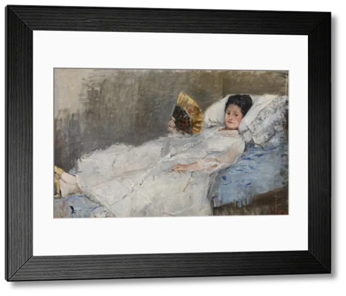 Framed Print : Portrait of Madame Hubbard, 1874 Framed Print : Portrait of Madame Hubbard, 1874