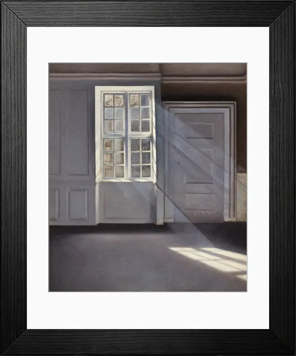 Framed Print : Sunshine. Dust motes dancing in the sunbeams, 1900 Framed Print : Sunshine. Dust motes dancing in the sunbeams, 1900
