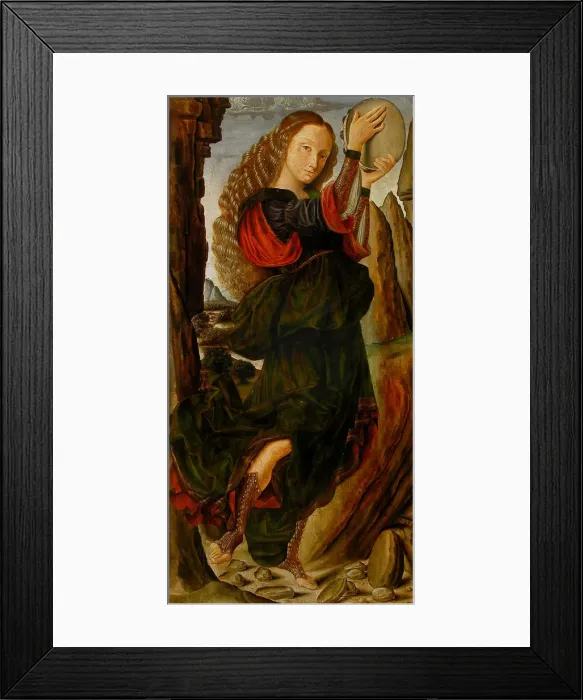 Framed Print : The Muse Erato, c. 1480-1485 Framed Print : The Muse Erato, c. 1480-1485