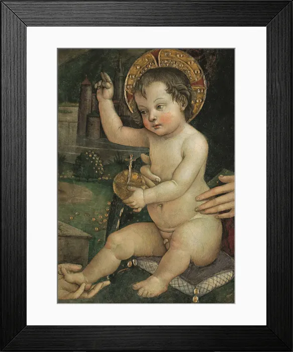 Framed Print : Baby Jesus of the Hands (Il bambin Gesu delle Mani), c. 1492 Framed Print : Baby Jesus of the Hands (Il bambin Gesu delle Mani), c. 1492