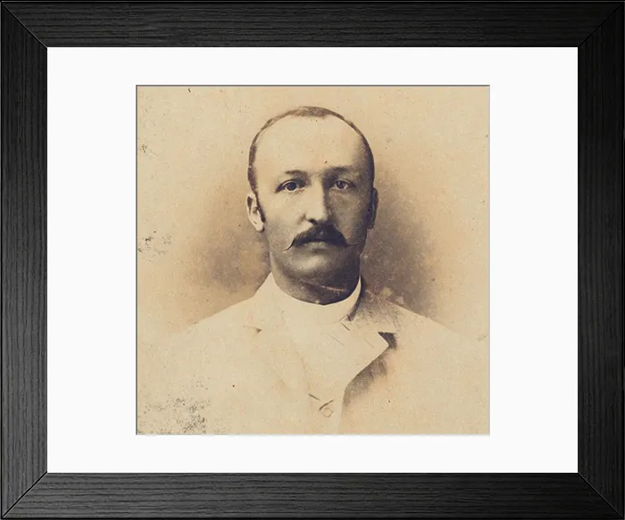 Framed Print : Alfred Baur (1865-1951), c. 1900 Framed Print : Alfred Baur (1865-1951), c. 1900