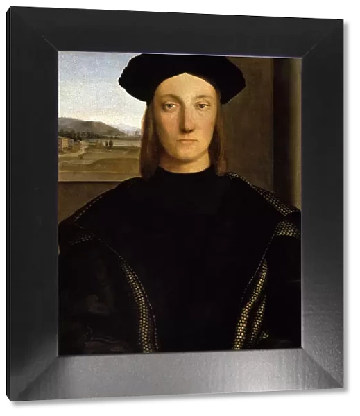 Portrait of Guidobaldo da Montefeltro (1472-1508), Duke of Urbino, ca 1506