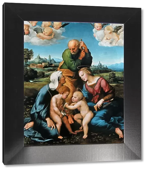 The Canigiani Holy Family (Sacra Famiglia Canigiani), ca 1506-1508