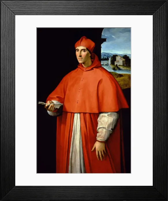 Framed Print : Portrait of Cardinal Alessandro Farnese, 1509-1511 Framed Print : Portrait of Cardinal Alessandro Farnese, 1509-1511