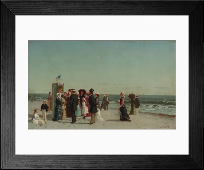 Framed Print : Punch and Judy Show on the Beach Framed Print : Punch and Judy Show on the Beach