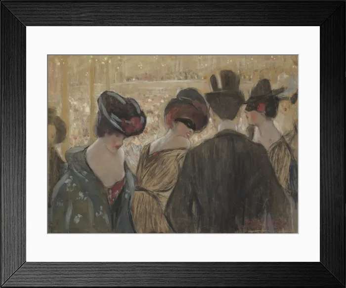 Framed Print : Bal Bullier, Paris Framed Print : Bal Bullier, Paris
