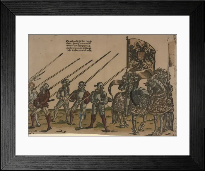 Framed Print : Ceremonial Procession in Bologna on 5 November 1529, on the Occasion of Charles V s Framed Print : Ceremonial Procession in Bologna on 5 November 1529, on the Occasion of Charles V s