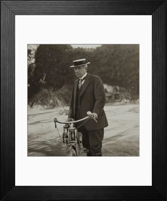 Framed Print : Portrait of Maurice Maeterlinck (1862-1949), c. 1911 Framed Print : Portrait of Maurice Maeterlinck (1862-1949), c. 1911