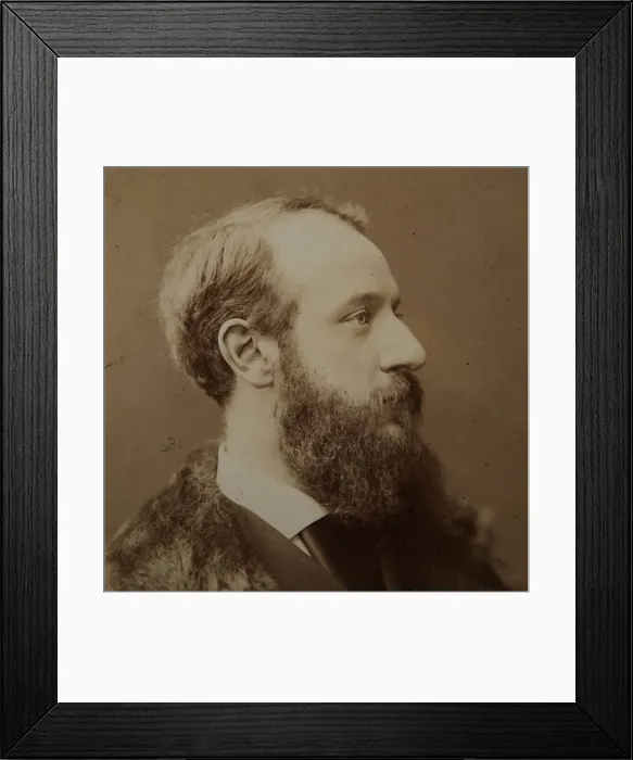 Framed Print : Portrait of Pierre-Jules Hetzel (1814-1886), c. 1875 Framed Print : Portrait of Pierre-Jules Hetzel (1814-1886), c. 1875