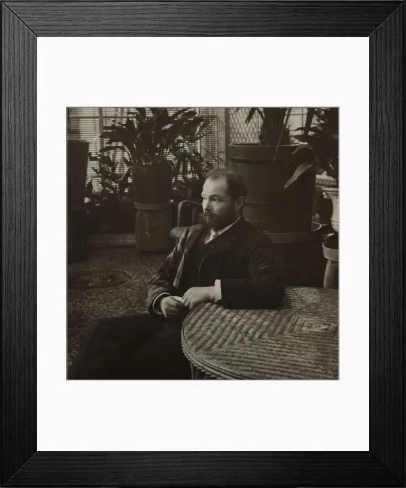 Framed Print : Portrait of Francois de Curel (1854-1928), c. 1915 Framed Print : Portrait of Francois de Curel (1854-1928), c. 1915