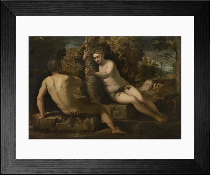 Framed Print : The Fall from Grace, ca 1552 Framed Print : The Fall from Grace, ca 1552