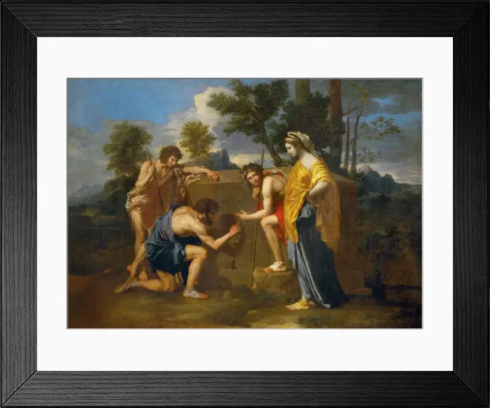 Framed Print : The Arcadian Shepherds (Et in Arcadia ego), ca 1638 Framed Print : The Arcadian Shepherds (Et in Arcadia ego), ca 1638