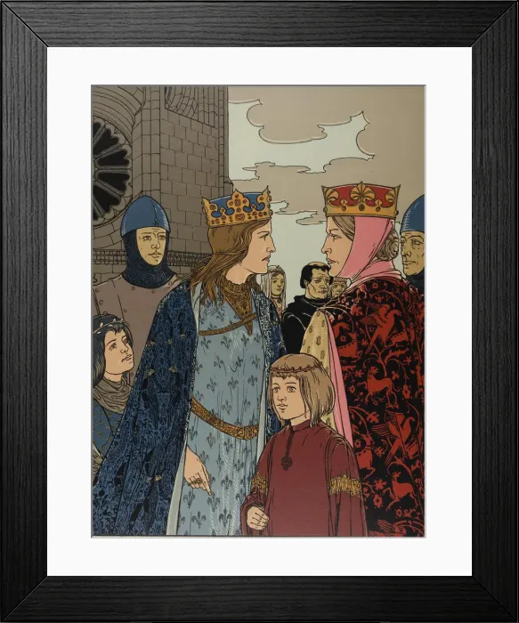 Framed Print : Illustration The Nibelungs, 1898-1901 Framed Print : Illustration The Nibelungs, 1898-1901