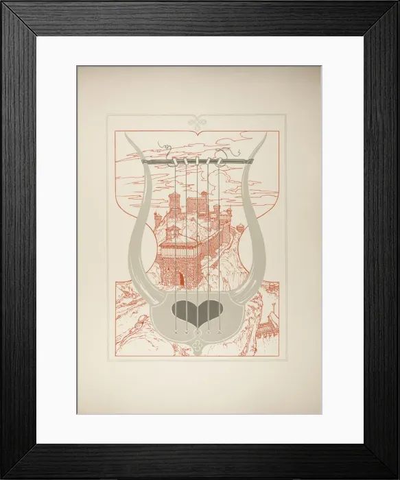Framed Print : Illustration The Nibelungs, 1898-1901 Framed Print : Illustration The Nibelungs, 1898-1901