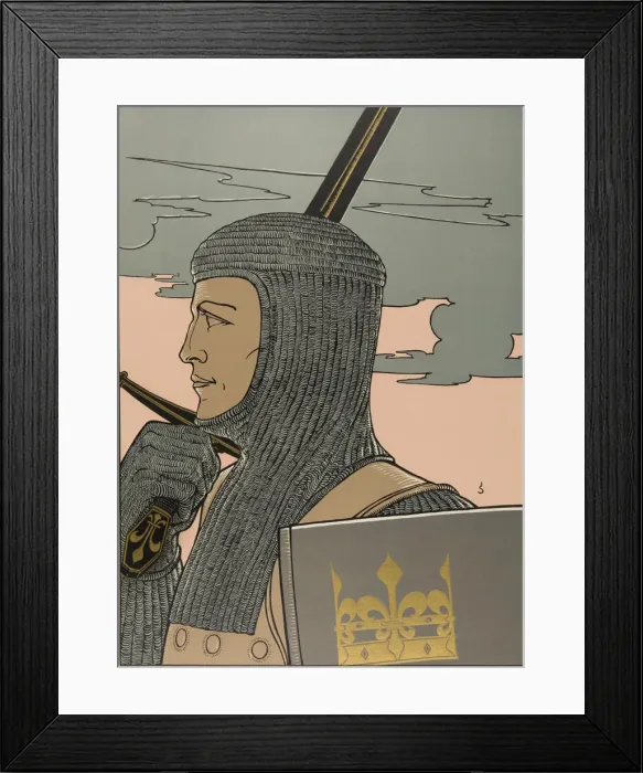 Framed Print : Illustration The Nibelungs, 1898-1901 Framed Print : Illustration The Nibelungs, 1898-1901