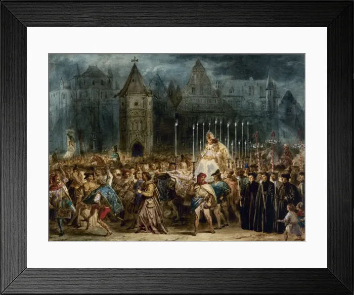 Framed Print : The Feast of Fools (La Fete des Fous). The Hunchback of Notre-Dame by Victor Hugo Framed Print : The Feast of Fools (La Fete des Fous). The Hunchback of Notre-Dame by Victor Hugo