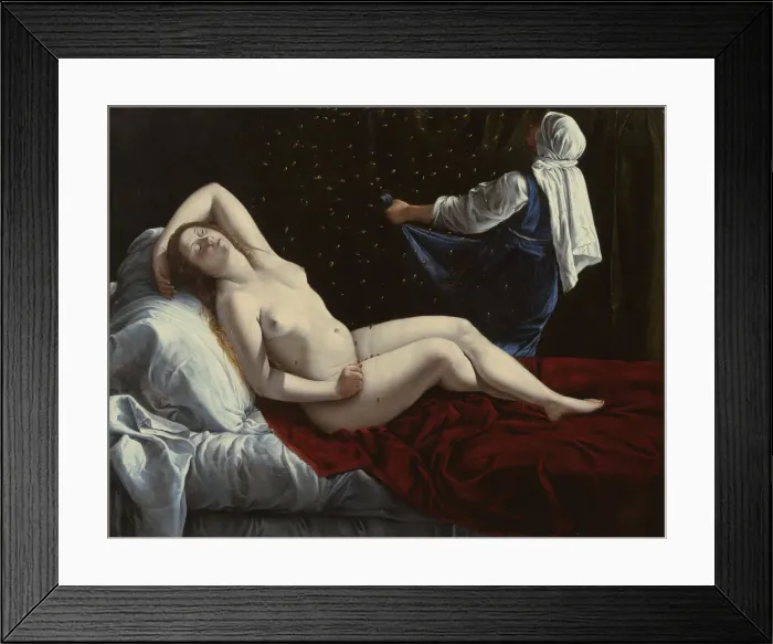 Framed Print : Danae, c. 1612 Framed Print : Danae, c. 1612