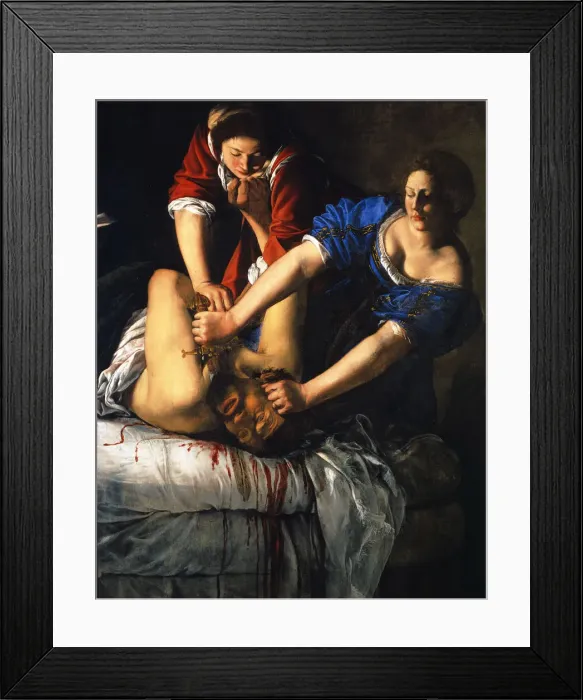 Framed Print : Judith Beheading Holofernes, 1617 Framed Print : Judith Beheading Holofernes, 1617