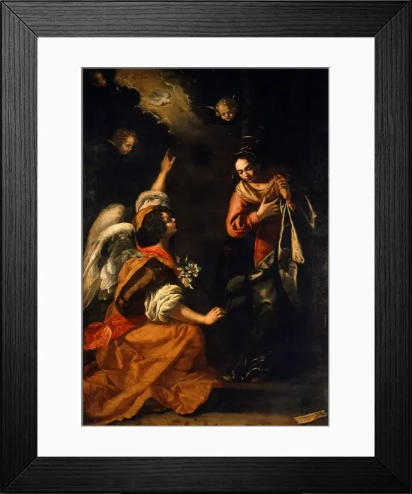 Framed Print : The Annunciation Framed Print : The Annunciation
