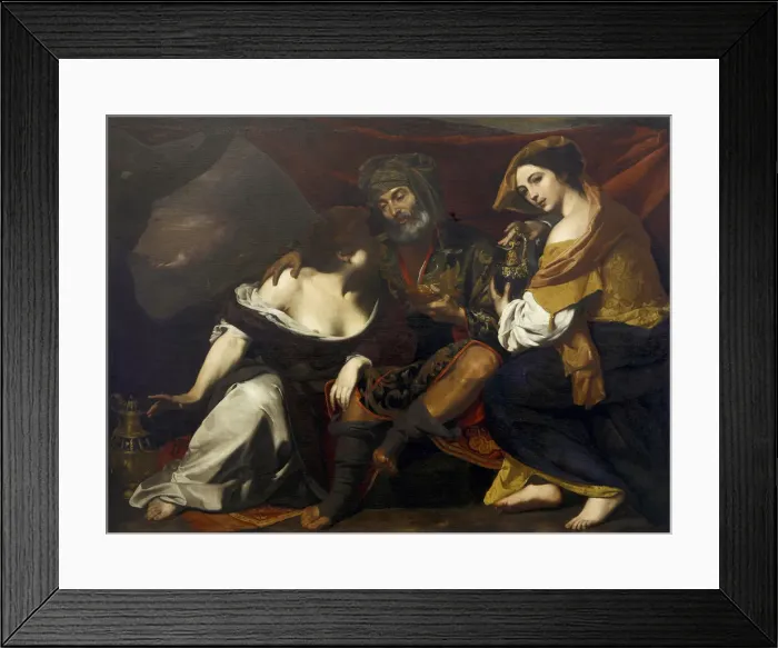 Framed Print : Lot and his Daughters, Between 1635 and 1639 Framed Print : Lot and his Daughters, Between 1635 and 1639