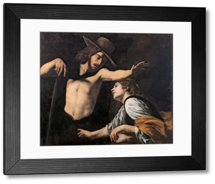 Framed Print : Noli me tangere, c. 1618 Framed Print : Noli me tangere, c. 1618