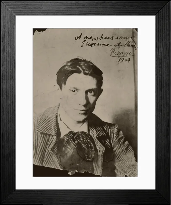 Framed Print : Pablo Picasso, 1904 Framed Print : Pablo Picasso, 1904