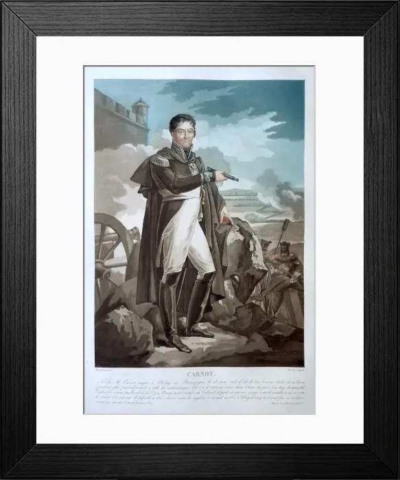 Framed Print : Count Lazare Nicolas Marguerite Carnot (1753-1823), c. 1800 Framed Print : Count Lazare Nicolas Marguerite Carnot (1753-1823), c. 1800