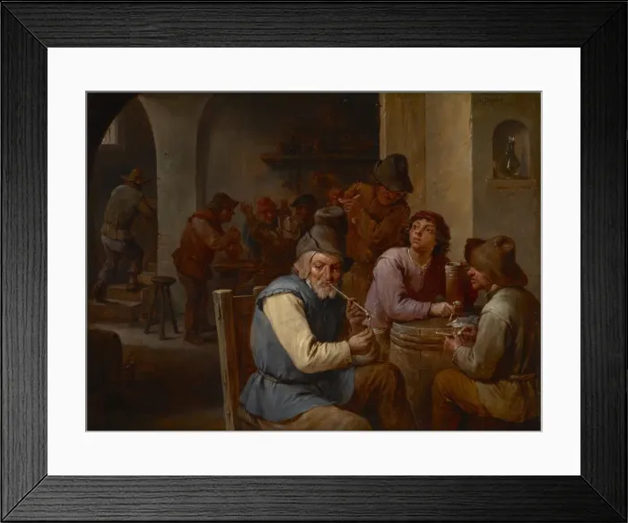 Framed Print : Country Pub, c. 1660 Framed Print : Country Pub, c. 1660