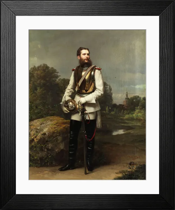 Framed Print : Crown Prince Frederick William III of Prussia (1797-1840), 1867 Framed Print : Crown Prince Frederick William III of Prussia (1797-1840), 1867