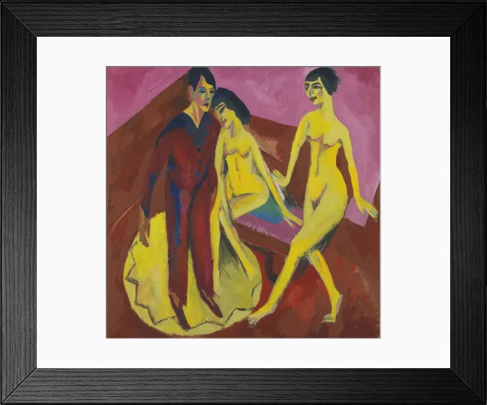 Framed Print : Dance School, 1914 Framed Print : Dance School, 1914