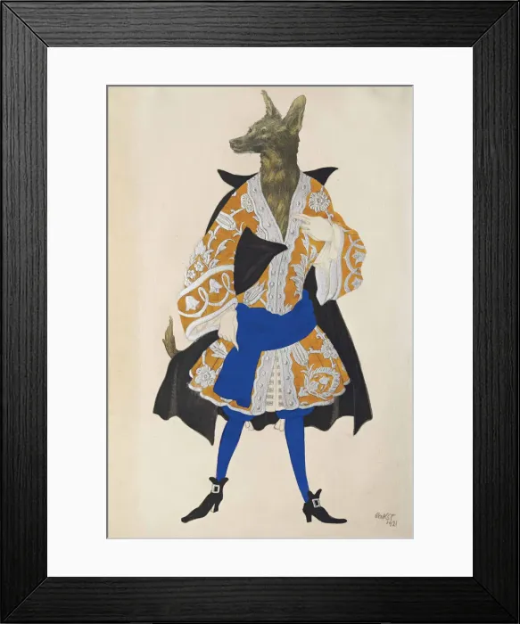 Framed Print : Costume design for the ballet Sleeping Beauty by P. Tchaikovsky, 1921 Framed Print : Costume design for the ballet Sleeping Beauty by P. Tchaikovsky, 1921