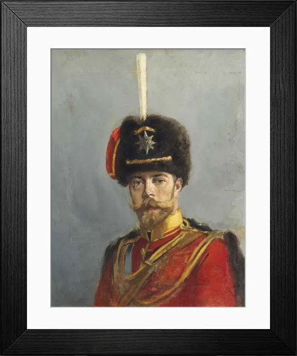 Framed Print : Portrait of Emperor Nicholas II (1868-1918), c. 1907 Framed Print : Portrait of Emperor Nicholas II (1868-1918), c. 1907