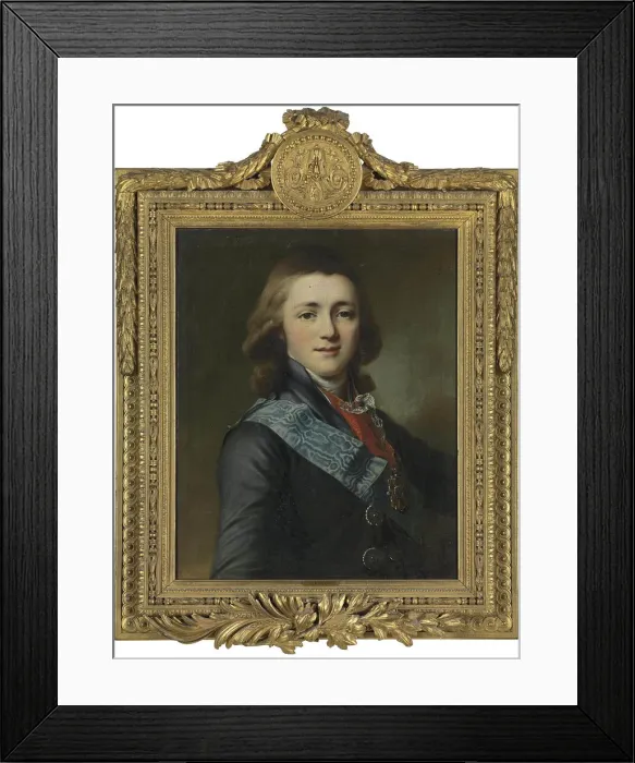 Framed Print : Portrait of Grand Duke Alexander Pavlovich of Russia (1777-1825) Framed Print : Portrait of Grand Duke Alexander Pavlovich of Russia (1777-1825)