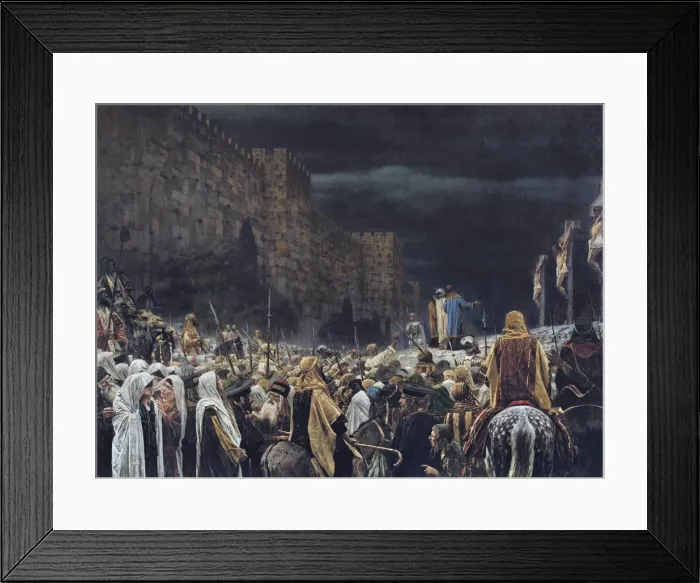 Framed Print : Crucifixion by the Romans, 1887 Framed Print : Crucifixion by the Romans, 1887