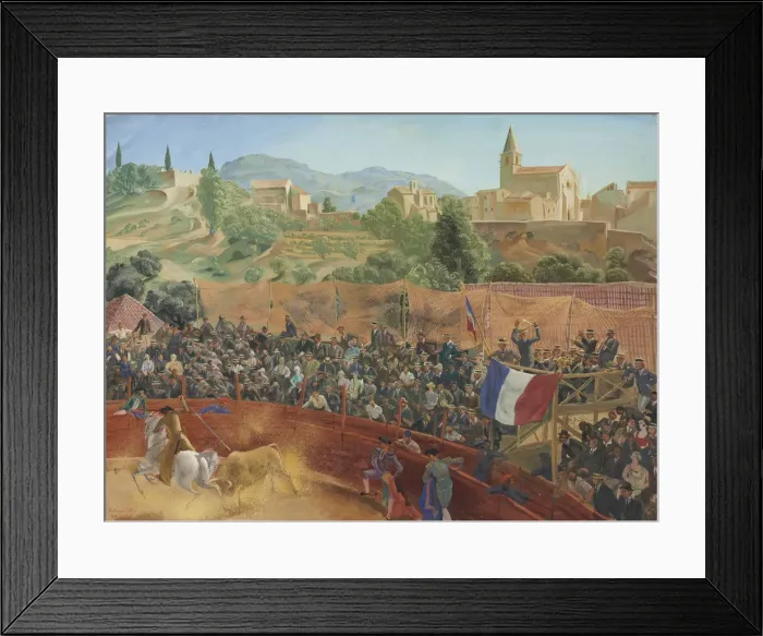 Framed Print : Corrida, 1927 Framed Print : Corrida, 1927