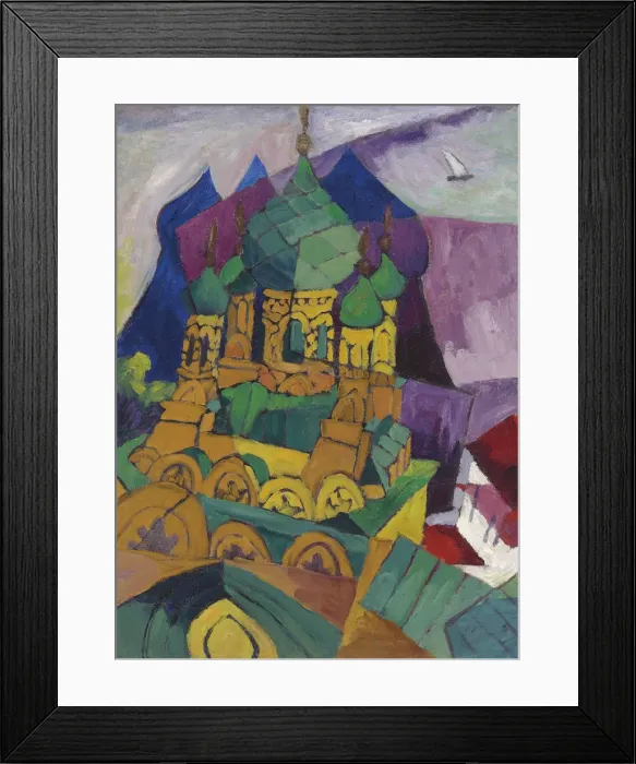 Framed Print : Church in Alupka, 1916 Framed Print : Church in Alupka, 1916