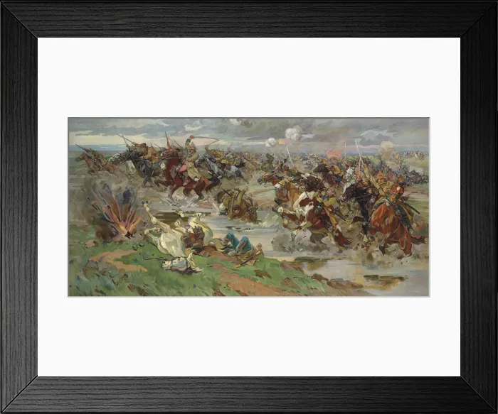Framed Print : The Red Cavalry at Perekop, Early 1920s Framed Print : The Red Cavalry at Perekop, Early 1920s