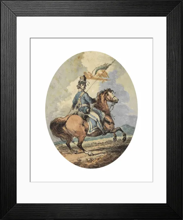 Framed Print : Kosciuszkos Soldier, c. 1800