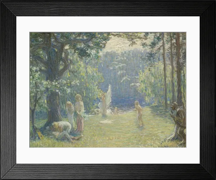 Framed Print : Daughters of Sun (Saules meita), c. 1912 Framed Print : Daughters of Sun (Saules meita), c. 1912