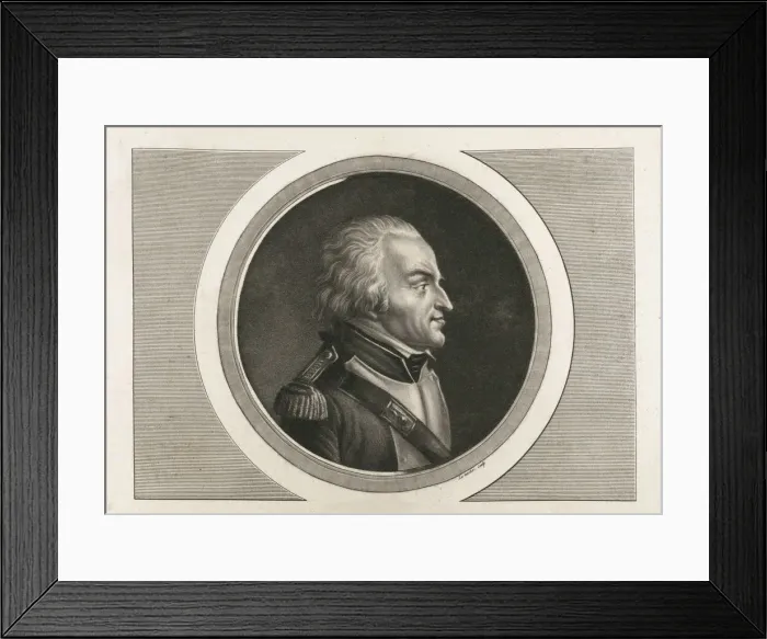 Framed Print : Theophile Corret de La Tour d Auvergne (1743-1800), 1800s Framed Print : Theophile Corret de La Tour d Auvergne (1743-1800), 1800s