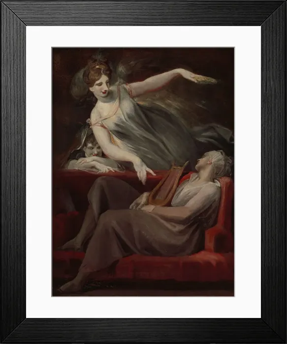 Framed Print : The vision of the poet, 1806-1807 Framed Print : The vision of the poet, 1806-1807
