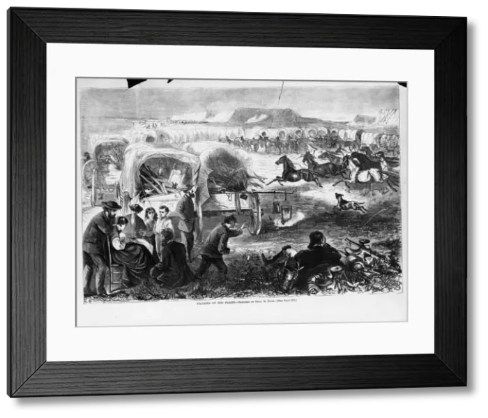 Framed Print : The Westward Expansion, 1869 Framed Print : The Westward Expansion, 1869