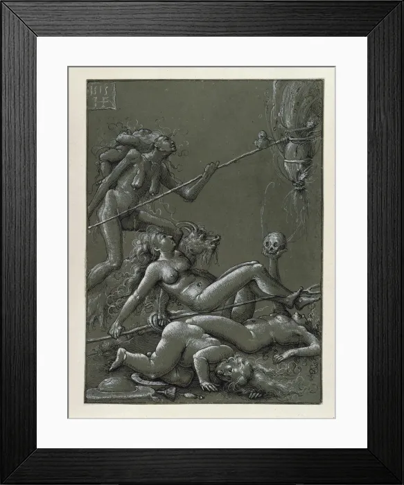 Framed Print : The Witches Sabbath, 1515 Framed Print : The Witches Sabbath, 1515