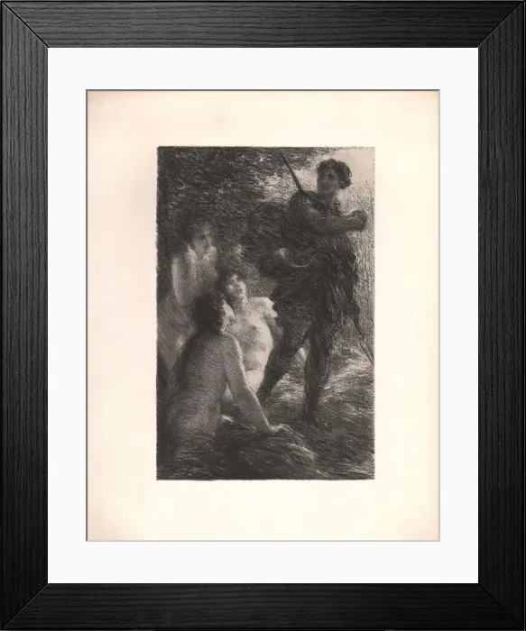 Framed Print : The Twilight of the Gods, 1886 Framed Print : The Twilight of the Gods, 1886