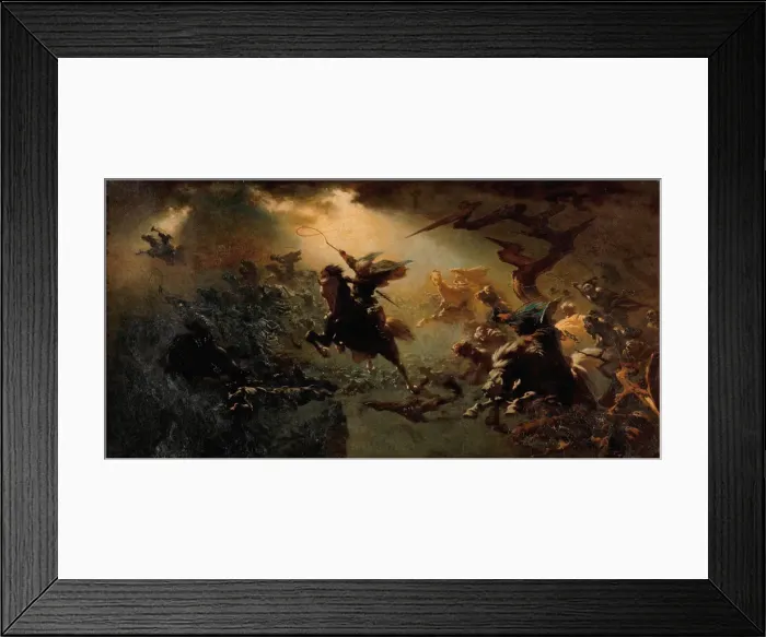 Framed Print : The Wild Hunt, 1856-1868 Framed Print : The Wild Hunt, 1856-1868