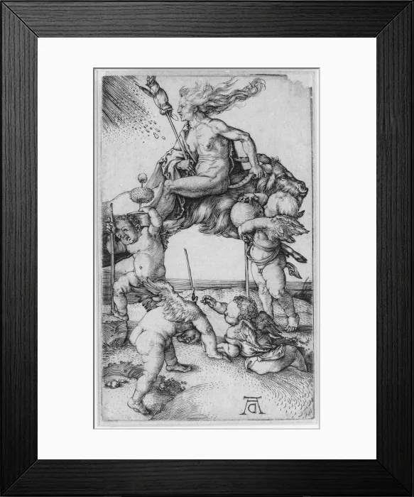 Framed Print : The Witch, c. 1500 Framed Print : The Witch, c. 1500