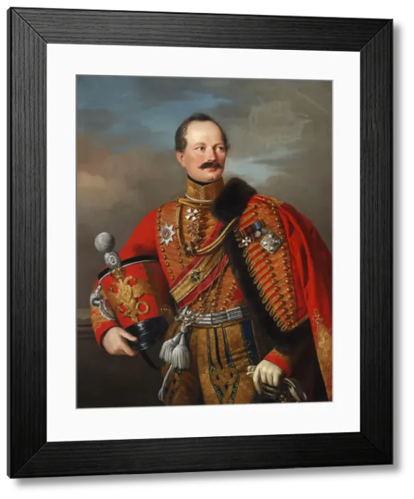 Framed Print : General Nikolai Fyodorovich Plautin (1794-1866), 1840s Framed Print : General Nikolai Fyodorovich Plautin (1794-1866), 1840s