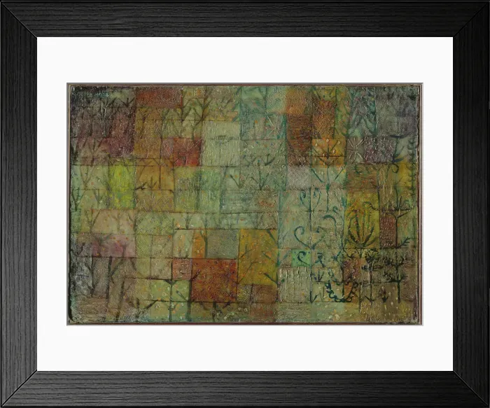 Framed Print : The Vegetable Garden, 1925 Framed Print : The Vegetable Garden, 1925