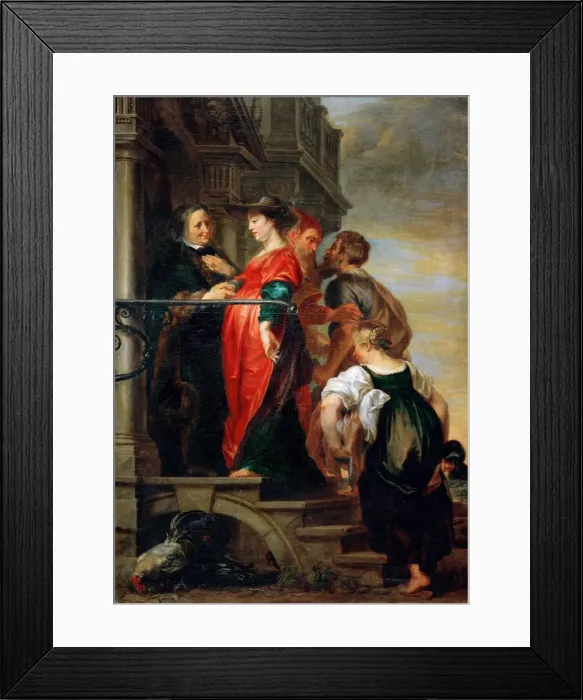 Framed Print : The Visitation of the Blessed Virgin Mary, before 1669 Framed Print : The Visitation of the Blessed Virgin Mary, before 1669
