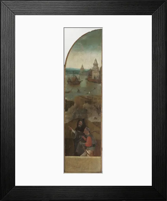 Framed Print : Triptych of the Martyrdom of Saint Liberata (right panel), c. 1500 Framed Print : Triptych of the Martyrdom of Saint Liberata (right panel), c. 1500